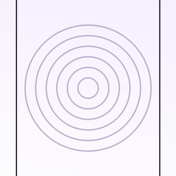 Poster Linee Lilla A3
