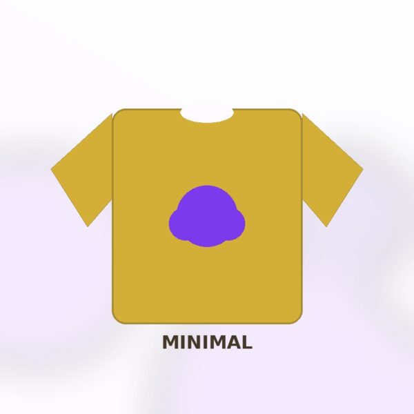 T-Shirt Minimal Oro
